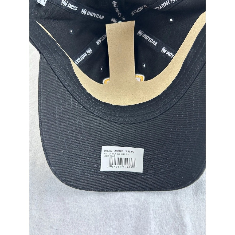 Indy 500 Men Gainbridge May 26 2024 Black Slouch Hat IndyCar Racing Baseball Cap - Picture 3 of 4